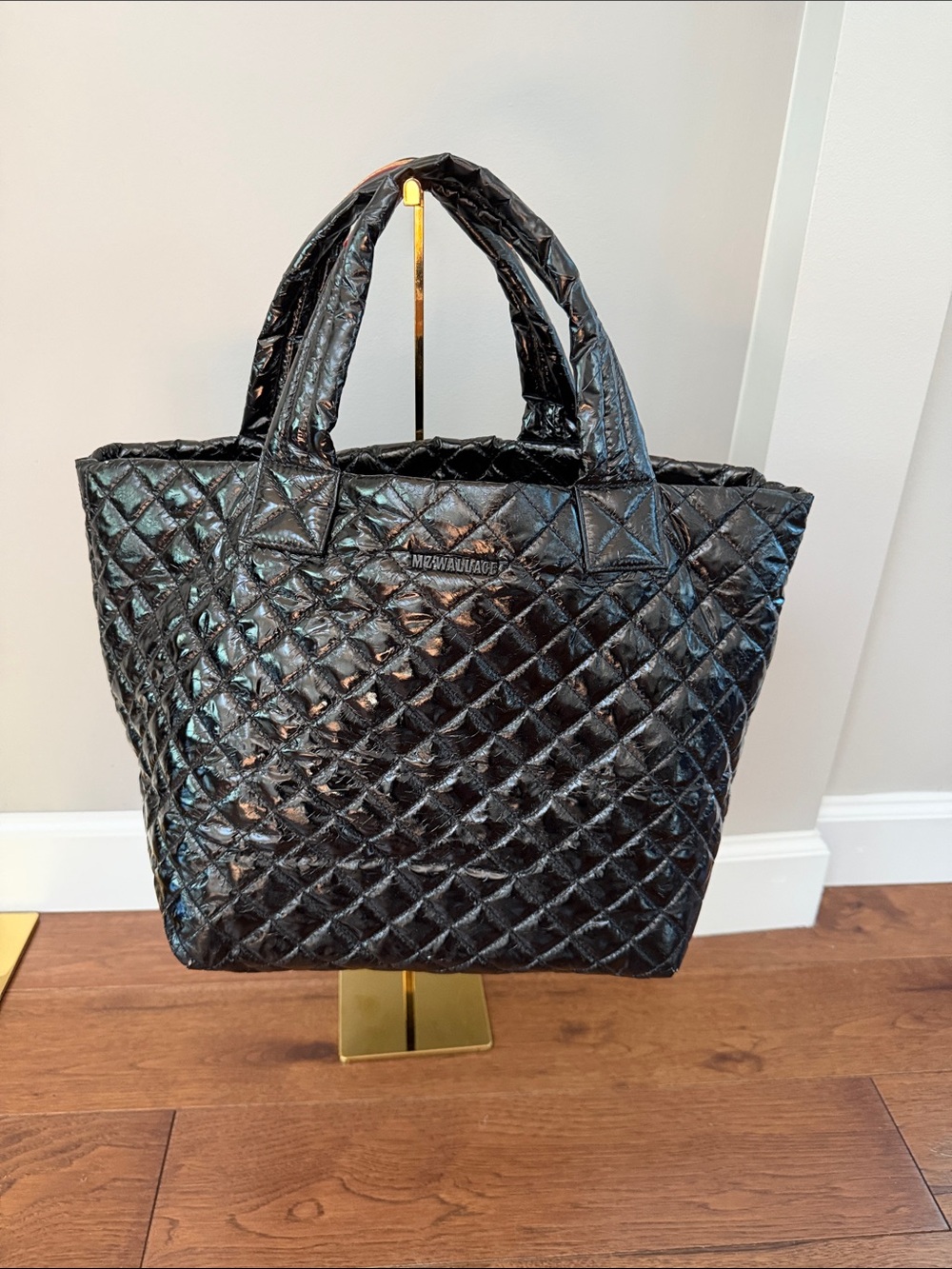 MZ Wallace Black patent Tote